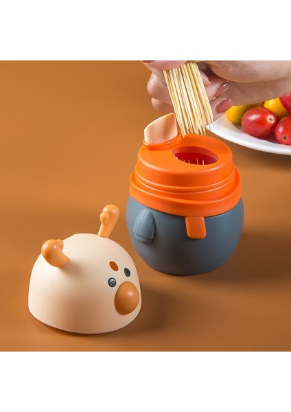 02 Noel Kürdan Tutucular Konteyner Otomatik Kürdan Dağıtıcı Ev Masa Kawaii Pamuk Kürdan Saklama Kutusu Mutfak (Yurt Dışından) modelleri