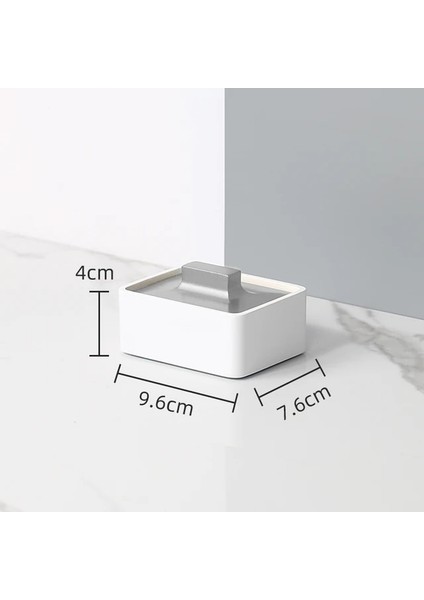 Bb Tek Katmanlı Reçine Diş Ipi Pamuklu Çubukla Kutusu Düz Renk Pamuklu Çubukla Kürdan Saklama Kutusu Basit Ev Masaüstü Kürdan Tutucular Dağıtıcı (Yurt Dışından)