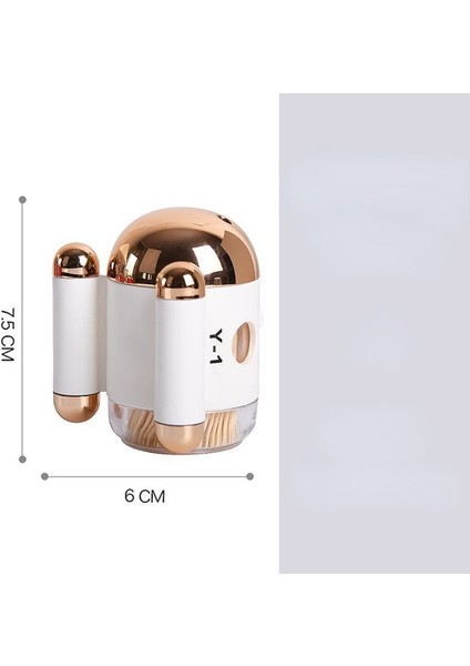 Beyaz Denizaltı Kürdan Kutusu Ev Karikatür Kürdan Konteyner Saklama Kutusu Yemek Odası Mutfak Kürdan Ev Kürdan Tutucu (Yurt Dışından)