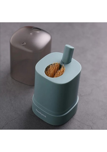 Beyaz Ev Mutfak Kürdan Tutucu Kutusu Otomatik Pres Kürdan Kutuları Otel Kürdan Saklama Kutusu Oturma Odası Plastik Kürdan Kavanozları (Yurt Dışından) indirimleri