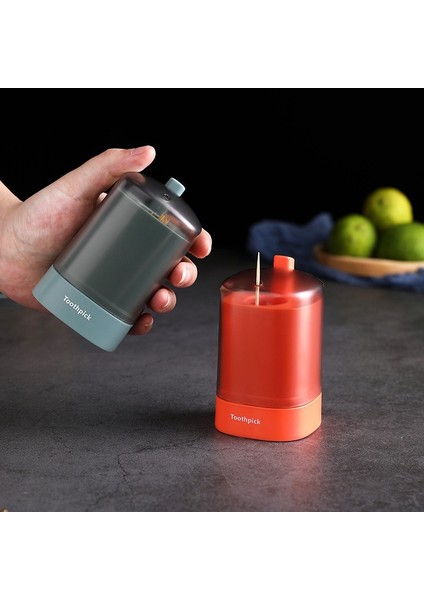 Kırmızı Basın Kürdan Tüpü Ev Yaratıcı Otomatik Pop-Up Kürdan Kutusu Basit Oturma Odası Restoran Saklama Kutusu (Yurt Dışından) indirimleri