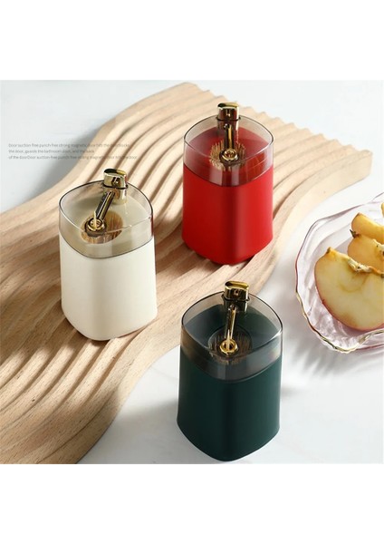 01 Kürdan Konteyner Yaratıcı Basın Otomatik Oturum Kapatma Kürdan Dağıtıcı Toz Geçirmez Iskandinav Tarzı Otomatik Pops Up Taşınabilir (Yurt Dışından) modelleri