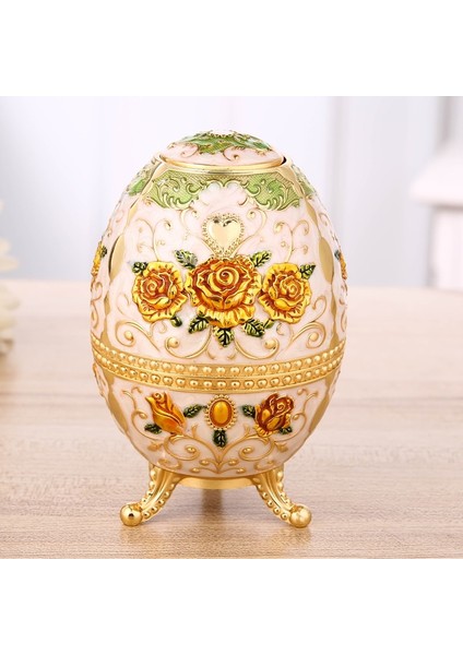 Q Avrupa Tarzı Otomatik Kürdan Kutusu Moda Yumurta Metal Vintage Kürdan Tutucu Kürdan Dağıtıcı Kutuları (Yurt Dışından)