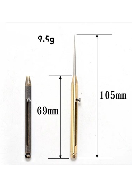 Hei Pirinç Taşınabilir Meyve Toplama Çok Fonksiyonlu Bahar Geri Çekilebilir Kürdan Tüpü Titanyum Alaşımlı Kürdan Pirinç Kürdan Kürdan (Yurt Dışından) indirimleri