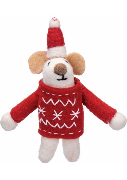 New Year Yılbaşı Mouse Ağaç Süsü 12 cm fiyatları