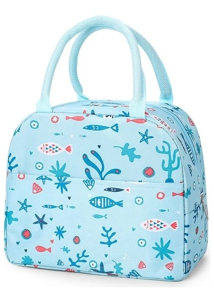 Gösterildiği Gibi Taşınabilir Öğle Yemeği Çantaları Yemek Kutusu Çocuklar Için Okul Ofis Bento Kutusu Sofra Termal Çanta Çanta Piknik Kamp (Yurt Dışından)