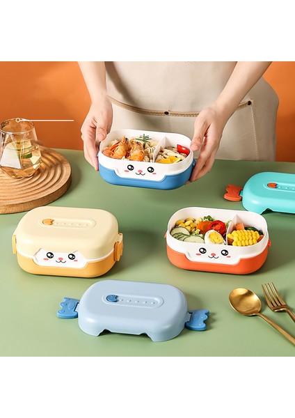 01 700ML Japon Öğle Yemeği Kutuları Sızdırmaz Kapaklı Kamp Piknik Taşınabilir Plastik Gıda Meyve Saklama Kabı Bento Kutusu Çocuklar Için (Yurt Dışından)