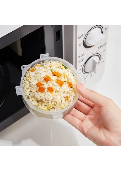 Beyaz Meyve Koruma Kutusu Elma Saklama Kutusu Ev Yuvarlak Kapaklı Mühürlü Kutu Soğan Kutusu Mikrodalga Isıtma Pirinç Kutusu (Yurt Dışından) indirimleri