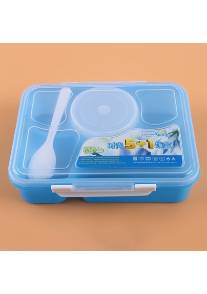 Mavi Yemek Kabı Piknik Gıda Meyve Kabı Saklama Kutusu Mikrodalga Bento Kutusu Çocuk/yetişkin Yemek Kabı Çocuklar Için Gıda Kabı (Yurt Dışından)