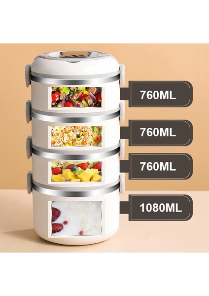 Yalıtım Çantası S Mutfak Sofra Yetişkin Sıcak Öğle Yemeği Kutusu Çok Katmanlı Bento Kutusu Paslanmaz Çelik Taşınabilir Öğle Yemeği Kutusu Öğrenci Büyük Kapasiteli Öğle Yemeği Kutusu (Yurt Dışından) modelleri