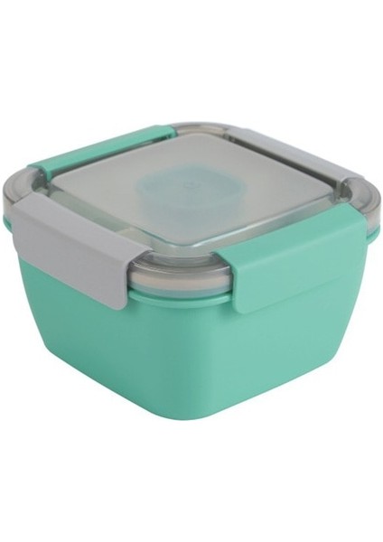 Yeşil 1500ML 1100ML 1500ML Taşınabilir Öğle Yemeği Kutusu Konteyner 2 Katmanlı Izgara Salata Kasesi Bento Kutuları Salata Kaseleri Öğle Yemeği Kutusu Öğle Yemeği Konteyneri Gıda Için (Yurt Dışından)