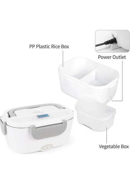 12V 220V 110V 24V 12V Plastik Elektrikli Isıtma Yemek Kabı Taşınabilir Ofis Okul Araba Piknik Ev Gıda Isıtmalı Isıtıcı Konteyner Seti (Yurt Dışından) indirimleri