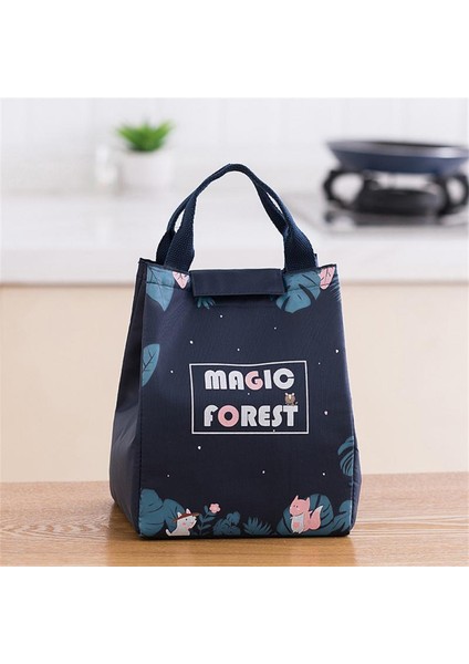 Pembe Unicorn 3 Torba Sevimli Taşınabilir Açık Bento Kese Akşam Yemeği Yalıtım Çantası Su Geçirmez Saklama Çantası Öğrenciler Için Isı Yalıtım Çantası Öğle Yemeği Çantası (Yurt Dışından)