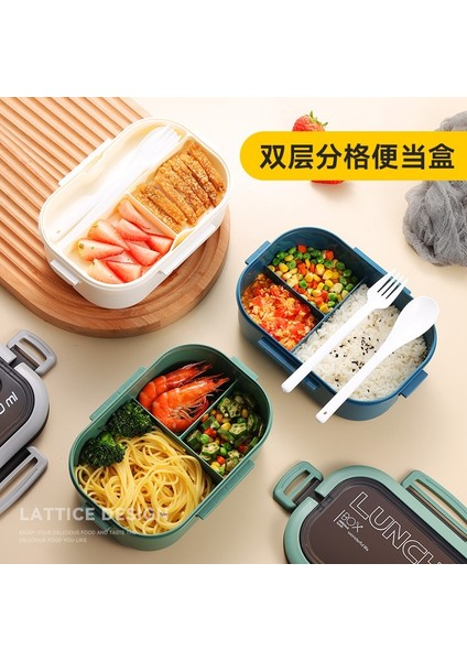 Gül Kırmızı Çevre Dostu 1 Adet Bento Kutusu, Öğle Yemeği Kutusu, Kaşık ve Çatallı Çift Katmanlı Öğle Yemeği Kutusu, Yüksek Kapasiteli Gıda Kapları, Sızdırmaz, Bpa (Yurt Dışından) fırsatları