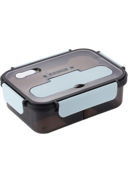 Resimde Gösterilen Mavi 1500ML Plastik Öğle Yemeği Kutusu Mühürlü Buzdolabı Bento Kutusu Öğrenci Ofis Çalışanı Öğle Yemeği Bento Kutusu Fast Food Kutusu Ev Mikrodalga Mevcut (Yurt Dışından)