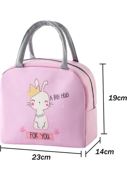 Gösterildiği Gibi Taşınabilir Öğle Yemeği Çantaları Yemek Kutusu Çocuklar Için Okul Ofis Bento Kutusu Sofra Termal Çanta Çanta Piknik Kamp (Yurt Dışından)