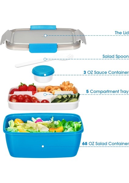 1pc-Pink-2l 2l/1.1l Salata Kutusu Yemek Kabı Büyük Taze Tutma Sos Kutusu ile Dikdörtgen Plastik Bölme Mühürlü Gıda Saklama Kapları (Yurt Dışından) modelleri