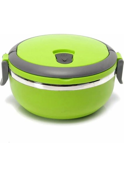 Mavi 500 ml Öğle Yemeği Kutusu Taşınabilir Paslanmaz Çelik Yuvarlak 1 Katmanlı Yalıtımlı Termos Termal Sızdırmaz Gıda Kapları Saplı Öğle Yemeği Kutusu (Yurt Dışından) fırsatları