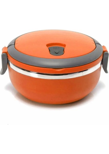 Mavi 500 ml Öğle Yemeği Kutusu Taşınabilir Paslanmaz Çelik Yuvarlak 1 Katmanlı Yalıtımlı Termos Termal Sızdırmaz Gıda Kapları Saplı Öğle Yemeği Kutusu (Yurt Dışından) indirimleri