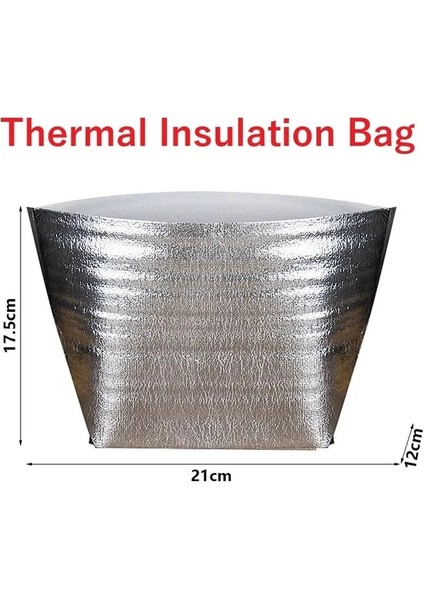 Sadece Çanta Taşınabilir Öğle Yemeği Çantaları Yemek Kabı Termal Öğle Yemeği Gıda Çantaları Çocuklar Için Soğutucu Çanta Termos Konteyner Saklama Çantası Kadın Çocuklar Için (Yurt Dışından)