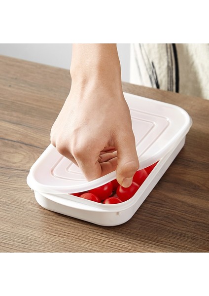 1600 ml 350/700/800/1600 ml Kare Silikon Taşınabilir Yemek Kabı Mikrodalga Buzdolabı Plastik Öğle Yemeği Kutuları Gıda Depolama Mutfak Aracı (Yurt Dışından) indirimleri