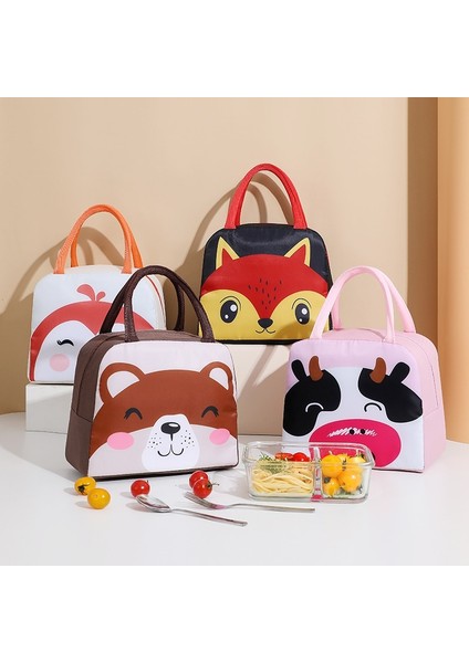 Pembe Tavşan Taşınabilir Yalıtımlı Termal Piknik Gıda Öğle Yemeği Çantası Kutusu Karikatür Tote Gıda Taze Soğutucu Çanta Kılıfı Kadınlar Için Öğle Yemeği Çantaları Kızlar Için (Yurt Dışından) fiyatları
