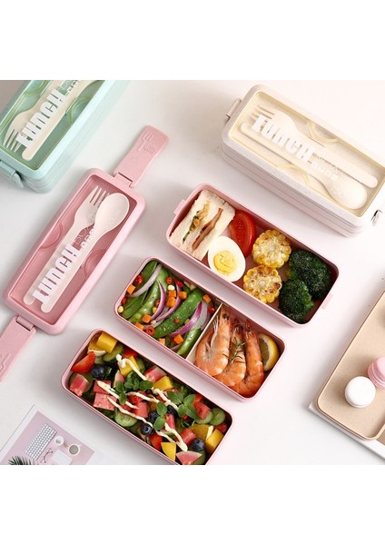 Pembe 1000 ml 4 Adet/takım Buğday Samanı Yemek Kabı Çocuklar Için Japon Mikrodalgada Bento Kutusu Öğle Yemeği Çantası Sofra Gıda Saklama Kabı (Yurt Dışından) indirimleri