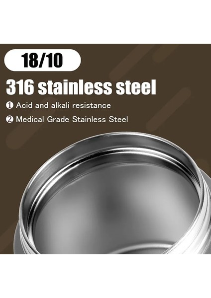 Polis Mavi 500ML Feıjıan 500ML Gıda Termosu, 316 Paslanmaz Çelik Vakum Yalıtımlı Gıda Kavanoz Kaşıklı Çocuk Öğle Yemeği Kutusu (Yurt Dışından) indirimleri