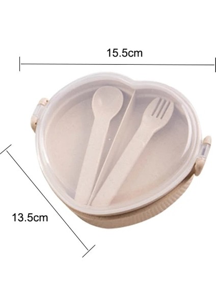 Çocuklar Için Bej Öğle Yemeği Kutusu Bento Kutusu Piknik Sofra Takımı Plastik Saklama Kabıöğle Yemeği Kutusu Paketlenmiş Öğle Yemeği Kutuları Gıda Için Termal Öğle Yemeği Kutuları (Yurt Dışından)