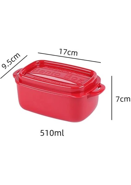 Kırmızı 310ML Pp Malzeme Mikrodalga Eşek Isıtma Öğle Yemeği Kutusu 150ML 310ML 510ML Ev Yemekleri, Aperatif Depolama, Açık Hava Toplantıları Için Uygun (Yurt Dışından)
