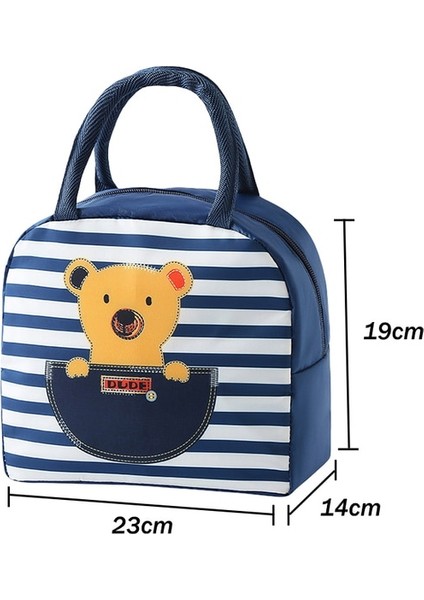 Gösterildiği Gibi Taşınabilir Yalıtımlı Termal Piknik Gıda Öğle Yemeği Çantası Kutusu Karikatür Tote Gıda Taze Soğutucu Çanta Kılıfı Kadınlar Kız Çocuklar Için Çocuk Hediye (Yurt Dışından)