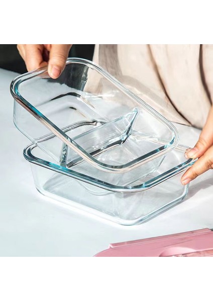 B2 1000 ml Yeni Stil Öğle Yemeği Kutusu Cam 1050 ml Mikrodalga Bento Kutusu Gıda Saklama Kutusu Okul Gıda Kapları Bölmesi (Yurt Dışından) indirimleri