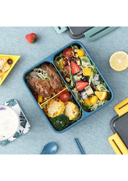 Çocuklar Için Japon Tarzı Bento Kutusu Taşınabilir Açık Piknik Yemek Kabı Sızdırmaz Gıda Kabı Depolama Öğrenci Kahvaltı Kutuları (Yurt Dışından) fırsatları