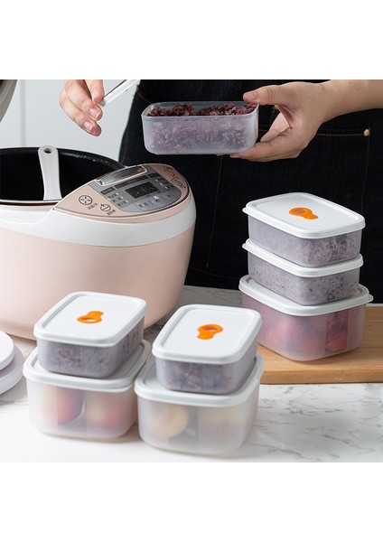 700 ml Buzdolabı Mühürlü Taze Tutma Kutusu Meyve Et Dondurucu Organizatör Kutular Mutfak Plastik Gıda Saklama Kutusu Konteyner Yemek Kabı (Yurt Dışından) fırsatları