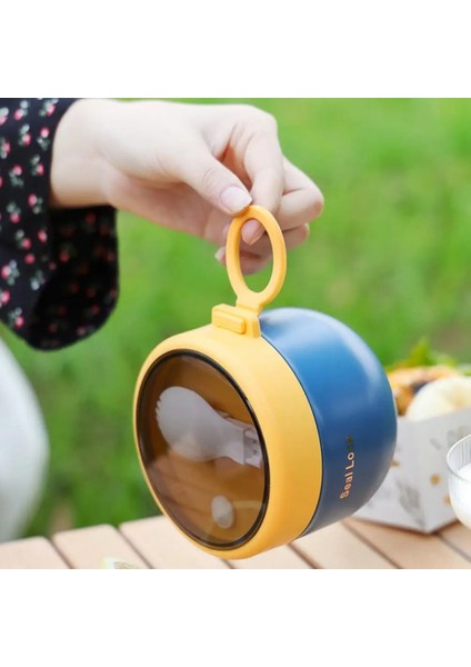 Mavi Plastik As Gösterisi Taşınabilir Öğle Yemeği Kutusu Mikrodalga Güvenli Bento Kutusu Çatal Kaşık Paslanmaz Çelik Gıda Kabı Termo Öğle Yemeği Konteyner Gıda Kavanoz (Yurt Dışından) fiyatları