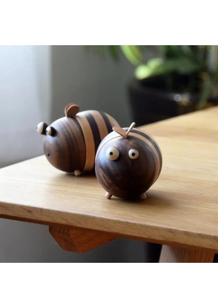 Bal Tipi Kürdan Tutucu Büyük Kapasiteli Kolay Erişim Kürdan Şişesi Delik Tasarımı Ahşap Arı Şekli Kürdan Tutucu Arkadaşlar Hediye (Yurt Dışından) modelleri