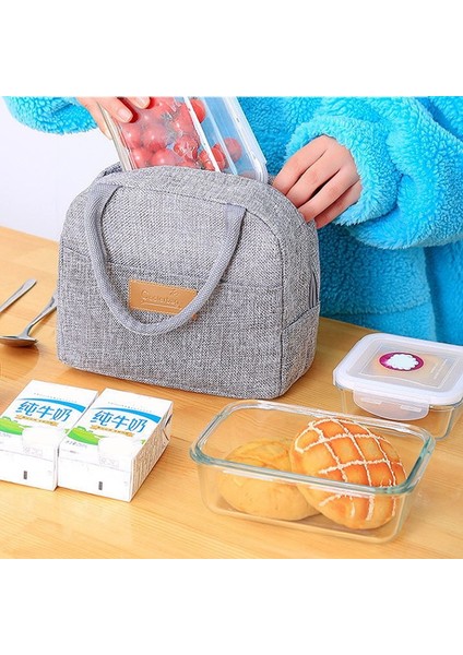 Gösterildiği Gibi Yeni Taze Soğutucu Çanta Su Geçirmez Naylon Taşınabilir Fermuar Termal Oxford Öğle Yemeği Çantaları Kadınlar Için Uygun Öğle Yemeği Kutusu Tote Gıda Torbaları (Yurt Dışından) indirimleri