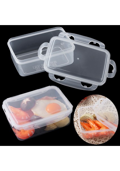 2050 ml 7 Boyutları Plastik Bento Kutusu Piknik Aperatif Yemek Saklama Kabı Gıda Hazırlama Yemek Kabı Kamp Tencere Çocuklar Okul Yemek Takımı (Yurt Dışından) fırsatları