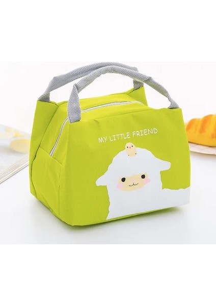 026 Çanta Taşınabilir Öğle Yemeği Çantaları Yemek Kabı Termal Öğle Yemeği Gıda Çantaları Çocuklar Için Soğutucu Çanta Termos Konteyner Saklama Çantası Kadın Çocuklar Için (Yurt Dışından)