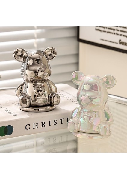 Beyaz Ayı Şekli Kürdan Kutusu Ev Seramik Kürdan Teneke Kutu Diş Ipi Pamuk Kürdan Teneke Kutu Masaüstü Saklama Kutusu ZD215 (Yurt Dışından) fırsatları