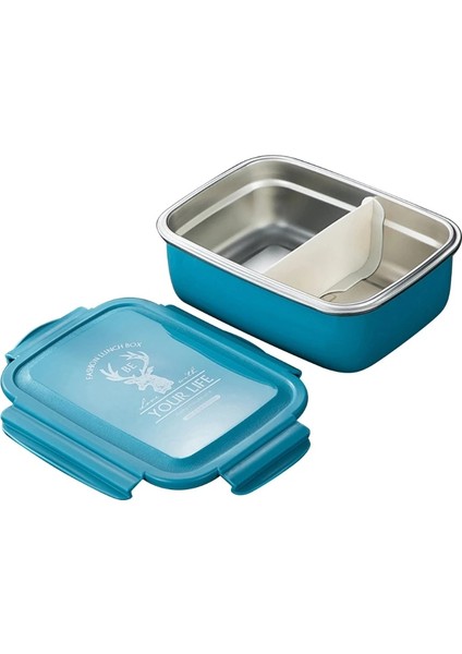 Mavi 350ML Yalıtımlı Bento Kutuları Öğle Yemeği Yemek Kutuları Paslanmaz Çelik Pp Malzeme Yetişkinler Için Çocuk Ofis Okul Dış Mekan Kullanımı (Yurt Dışından) fırsatları
