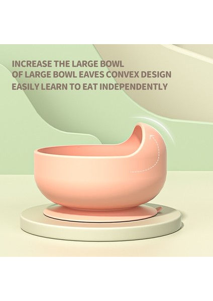 YH990 Mavi 1 2 Adet/takım Silikon Bebek Besleme Kase Sofra Çocuklar Için Su Geçirmez Vantuz Kaşıkla Çocuk Yemekleri Mutfak Bebek Şeyler (Yurt Dışından) fırsatları