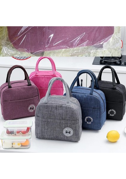 Gösterildiği Gibi 23X13X19 cm Taşınabilir Soğutucu Çanta Buz Paketi Öğle Yemeği Kutusu Yalıtım Paketi Yalıtımlı Termal Gıda Piknik Çantaları Kese Kadınlar Kız Çocuklar Için Çocuk (Yurt Dışından) fiyatları