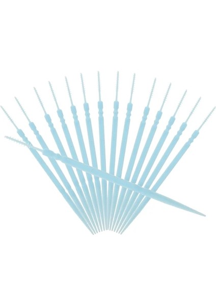 Beyaz 1100 Adet Çift Uçlu Çevresel Plastik Kürdan Tek Kullanımlık Diş Çubukları Diş Ağız Bakımı Diş Çubukları (Beyaz) (Yurt Dışından)
