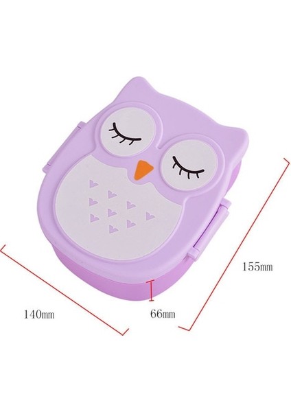 Çocuk-01 Öğle Yemeği Kutusu 2 Katmanlar Izgaralar Öğrenci Ofis Çalışanı Mikrodalga Hermetik Bento Kutusu Açık Piknik Meyve Gıda Kabı Çatal Kaşık ile (Yurt Dışından)