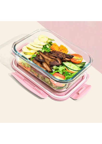 D2 1000 ml Yeni Stil Öğle Yemeği Kutusu Cam 1050 ml Mikrodalga Bento Kutusu Gıda Saklama Kutusu Okul Gıda Kapları Bölmesi (Yurt Dışından) fırsatları