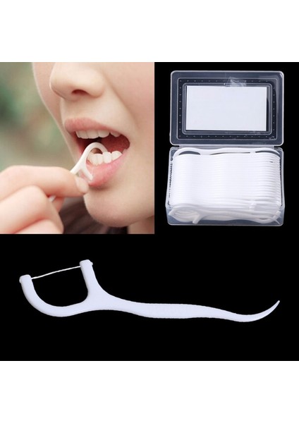 8 Takım 400 Adet 50 ADET/600 Adet Aile Paket Diş Ipi Aile Boyutu Kürdan Diş Temizleme Ağız Bakımı 7.5 cm Diş Ipi Kürdan Ipi (Yurt Dışından)