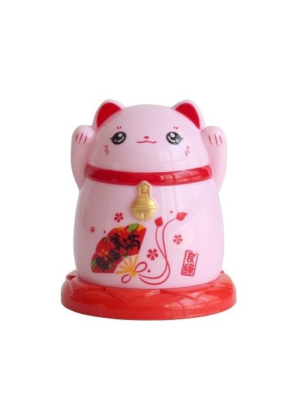 Stil 2 1 Adet Plastik Kürdan Kutusu Japon Karikatür Şanslı Kedi Kırmızı Siyah Kürdan Tutucu Yaratıcılık Ev Restoran Depolama Dekorasyon (Yurt Dışından)
