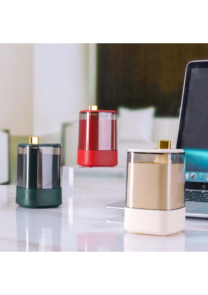 Yeşil Pratik Kürdan Dağıtıcı Bölünmüş Kürdan Şişesi Yaratıcı Toz Geçirmez Presleme Otomatik Masa Kürdan Kutusu (Yurt Dışından) fiyatları