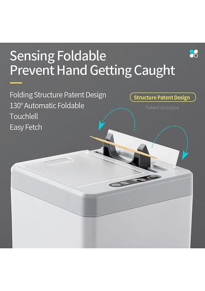 Mavi USB Şarj Akıllı Indüksiyon Kürdan Kutusu, Ev Otomatik Açılır Dağıtıcı, Kürdan Saklama Kutusu, Mutfak Sofra Takımı (Yurt Dışından) indirimleri